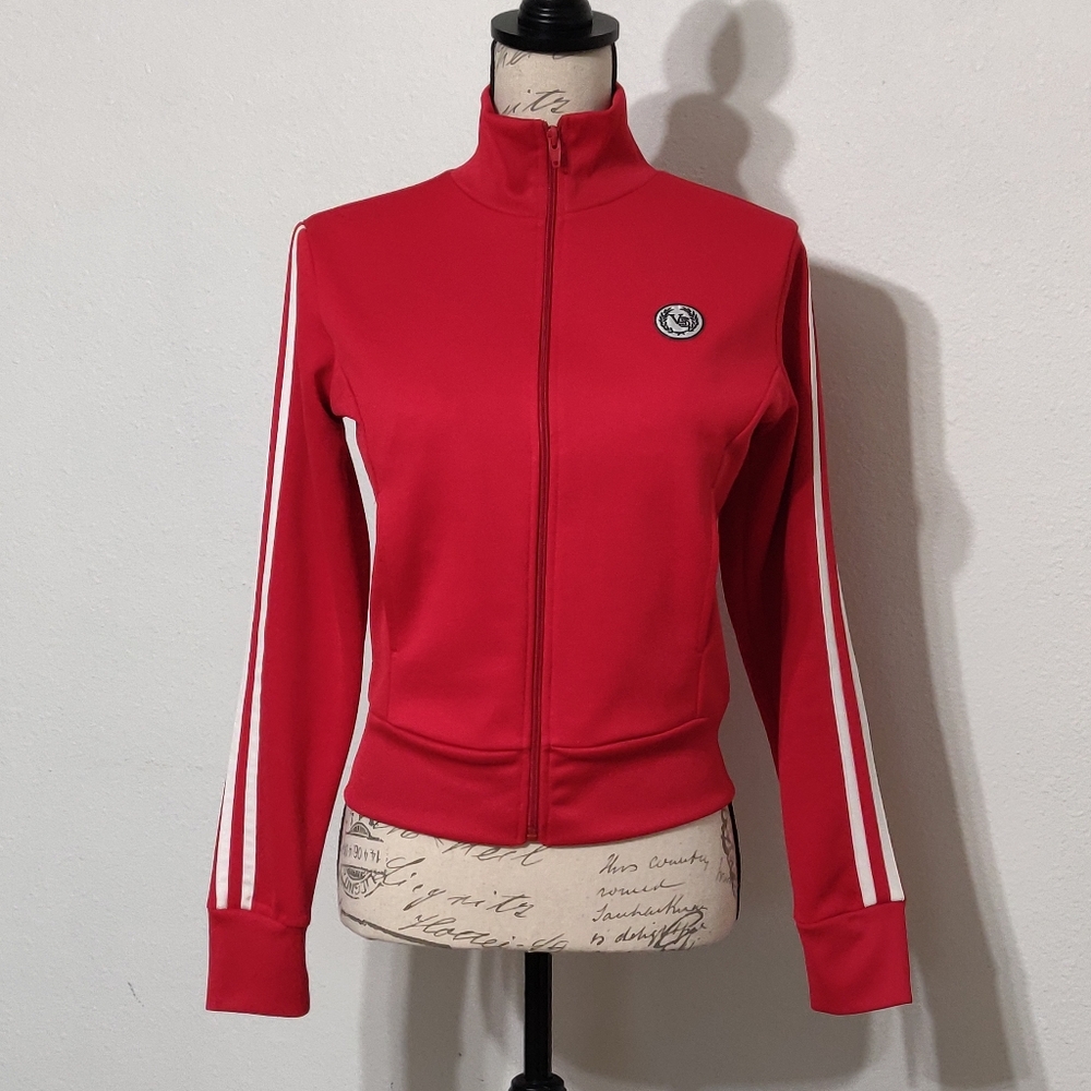Victoria's Secret red track jacket